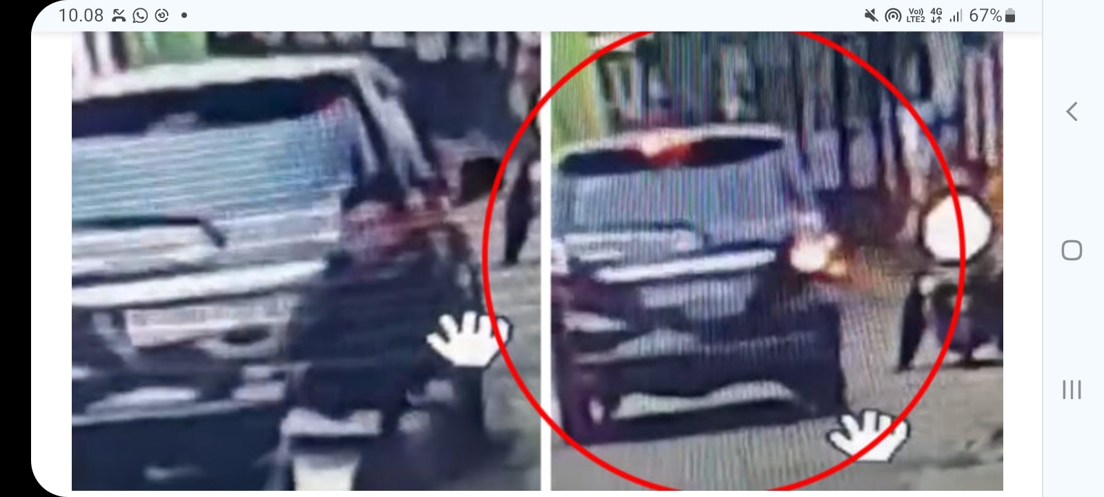 TEREKAM CCTV, Bocah 3 Tahun Terlindas Ban Mobil, Polisi Turun Tangan Cari Pengemudinya