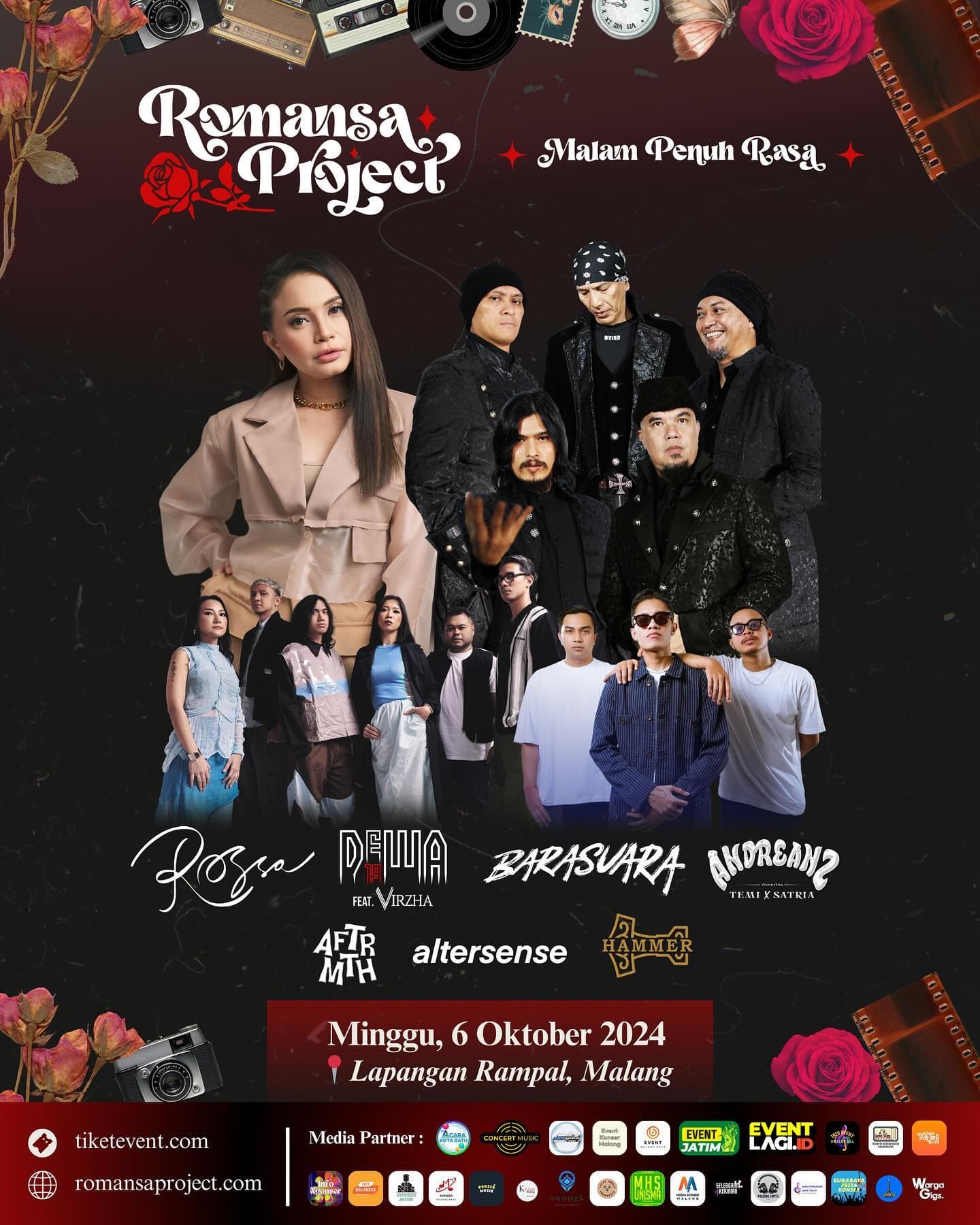 SIAP-SIAP! Dewa 19, Rossa hingga Barasuara Bakal Goyang Lapangan Rampal Malang, Tiket Mulai Rp 199 Ribu, Catat Tanggalnya!