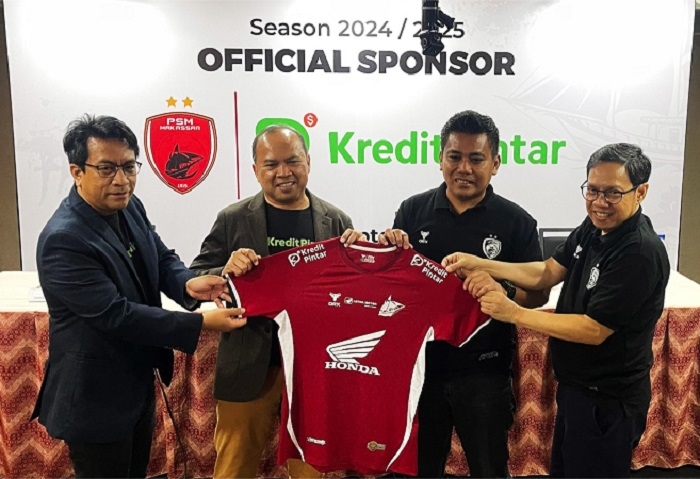Dukung Sepakbola Indonesia, Kredit Pintar Jalin Kerja Sama dengan PSM Makassar