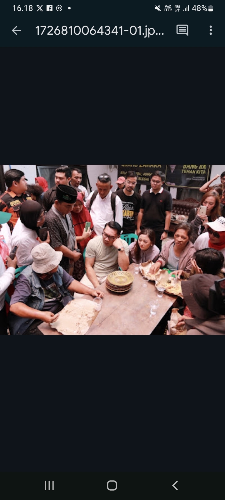Ridwan Kamil Puji Posko Makan Gratis di Warakas Jakut, Bisa Jadi Sampel Program Swadaya Masyarakat yang Berhasil