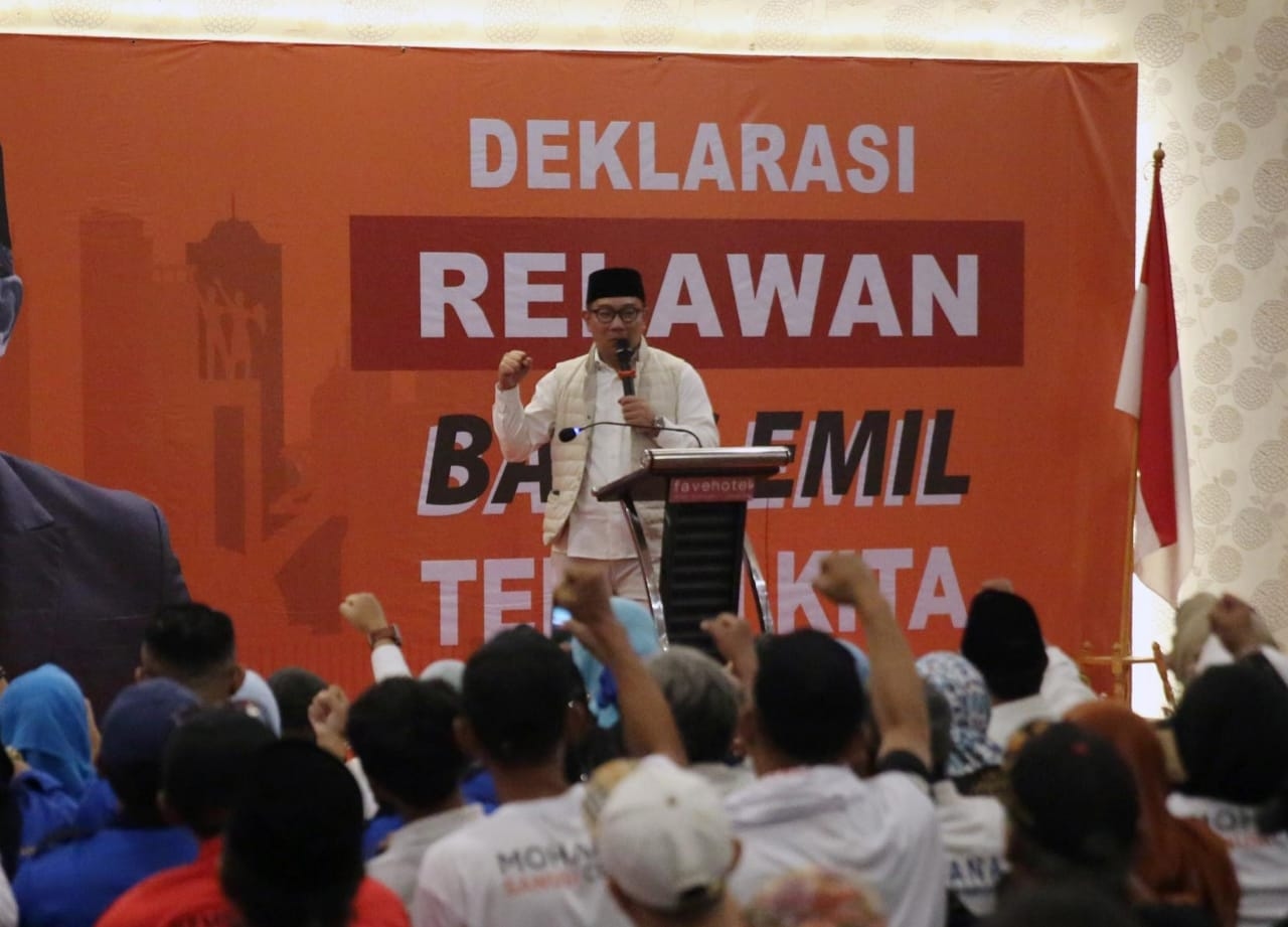 64 Ormas di Jakarta Resmi Nyatakan Dukungan ke RIDO di Pilkada DKI 2024, Ridwan Kamil Minta Mereka Sampaikan Visi-Misinya ke Masyarakat