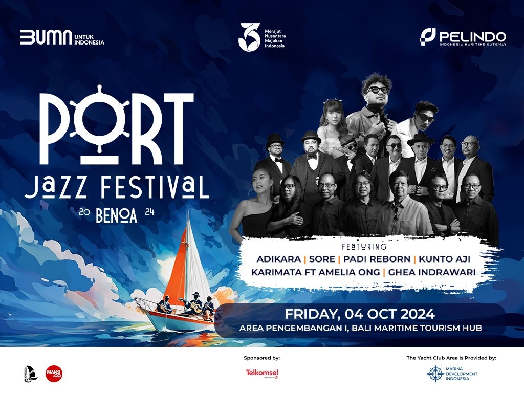 Harga Tiket Cuma Rp 100 Ribu, Port Jazz Festival 2024 Menampilkan PADI Reborn, Kunto Aji hingga Ghea Indrawari, Cek Lokasi dan Tanggal Acaranya