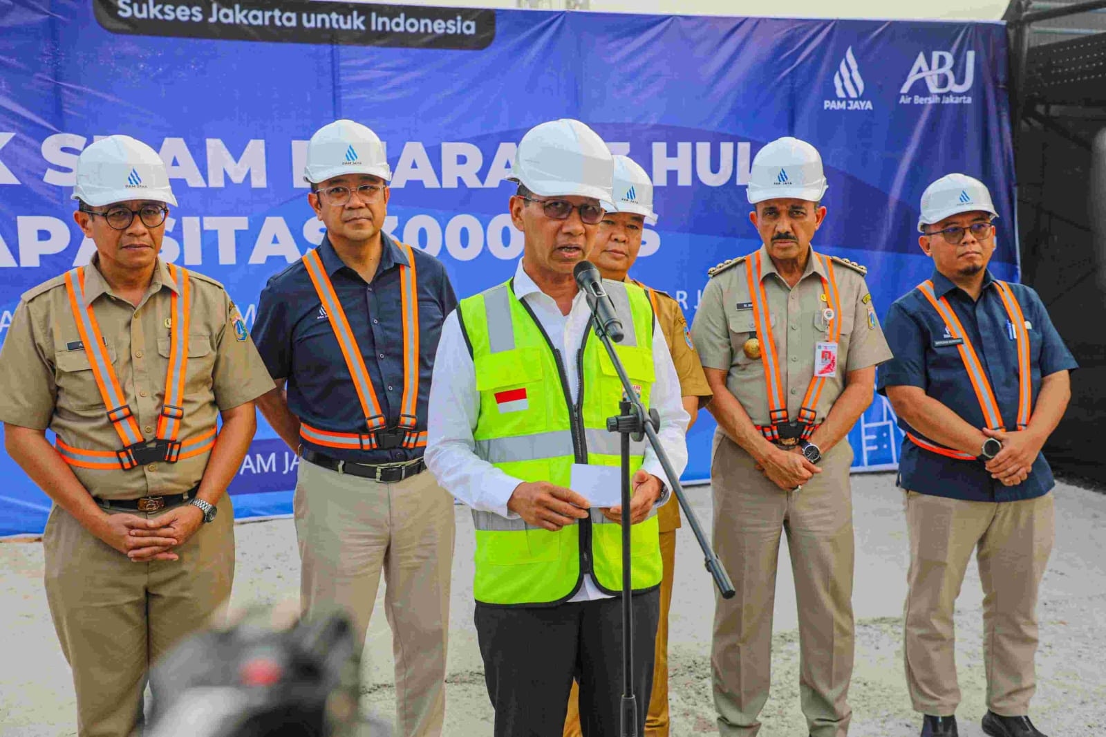 Perkuat Layanan Air Pipa, Heru Budi Harap Akses Air Bersih Terjangkau Bagi Seluruh Jakarta di 2030