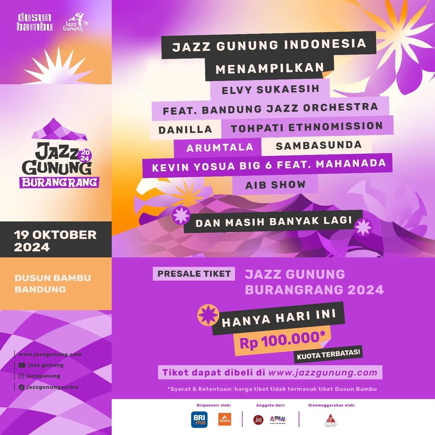 CATAT! Ratu Dangdut Elvy Sukaesih Bakal Meriahkan Festival Jazz Gunung Burangrang Pertengahan Oktober 2024, Segini Harga Tiketnya