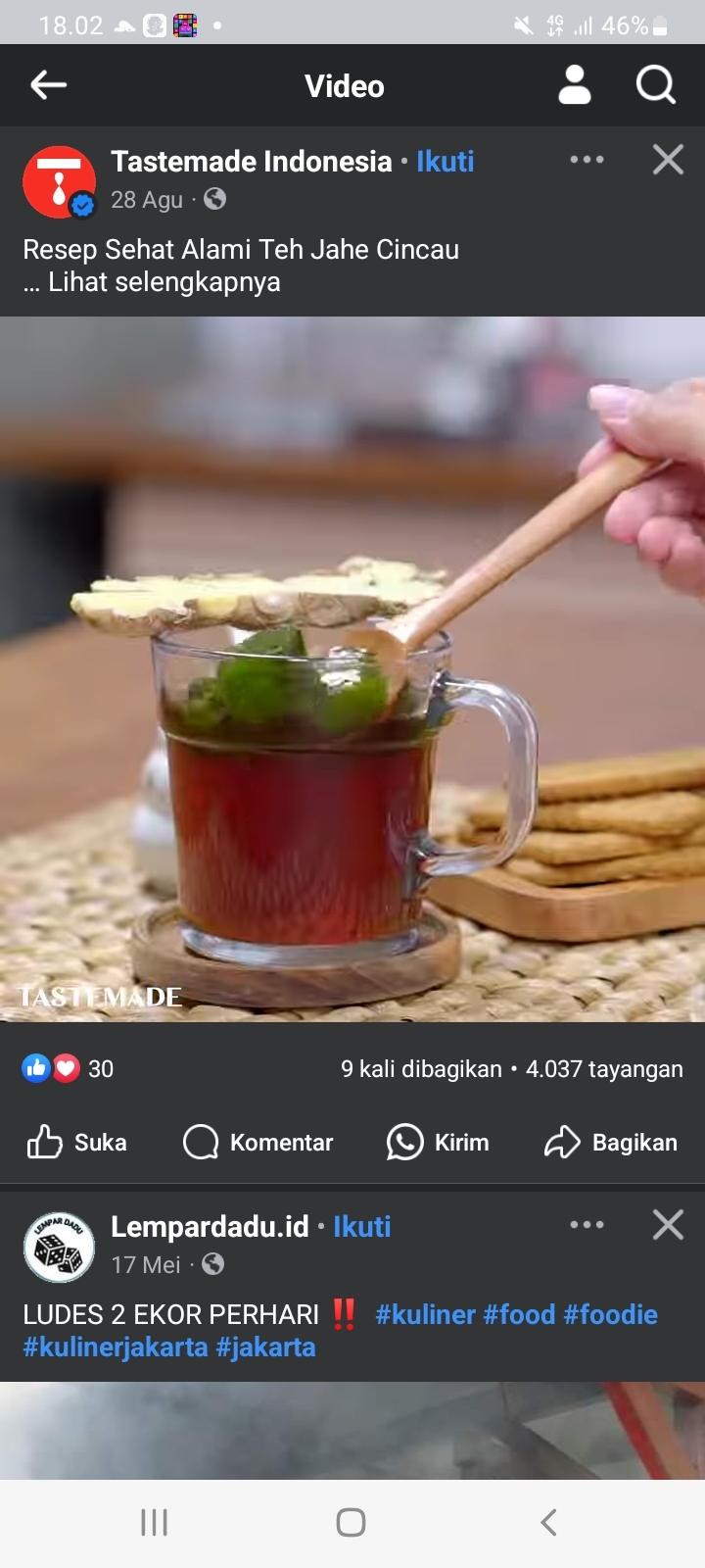 Resep Sehat Alami Teh Jahe Cincau: Menyehatkan dan Menjaga Daya Tahan Tubuh