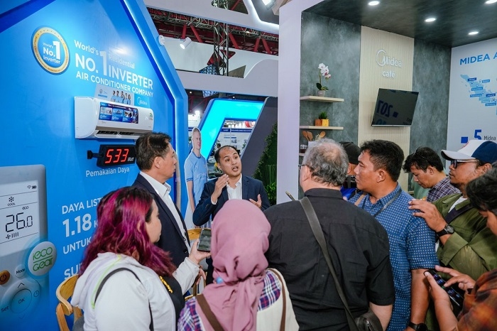Hadir di RHVAC Indonesia, Midea Kenalkan Solusi Sistem Tata Udara Terbaru