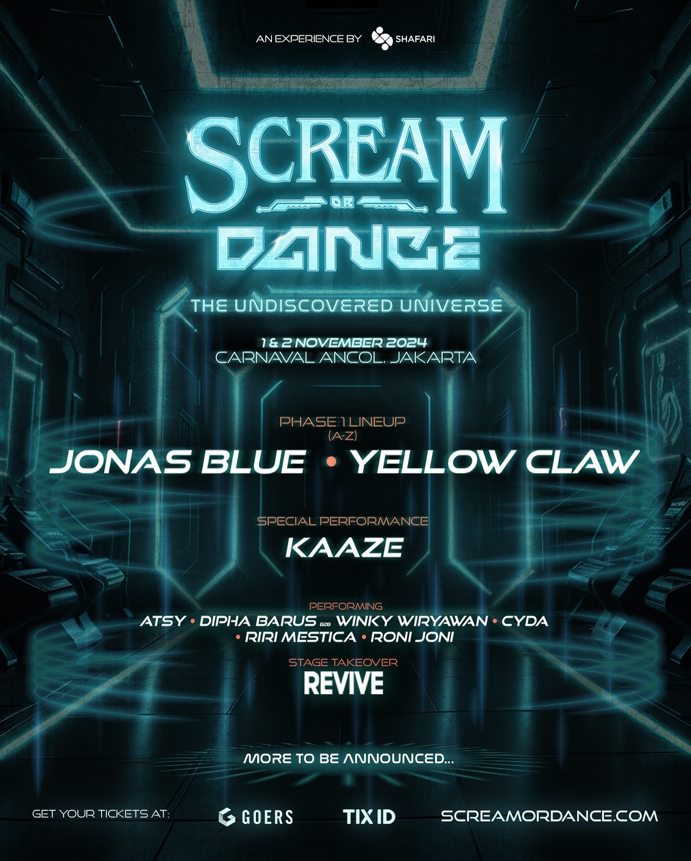 Scream or Dance 2024: Festival Musik Halloween Terbesar di Jakarta Bakal Digelar Awal November, Cek Lokasi dan Harga Tiketnya di Sini