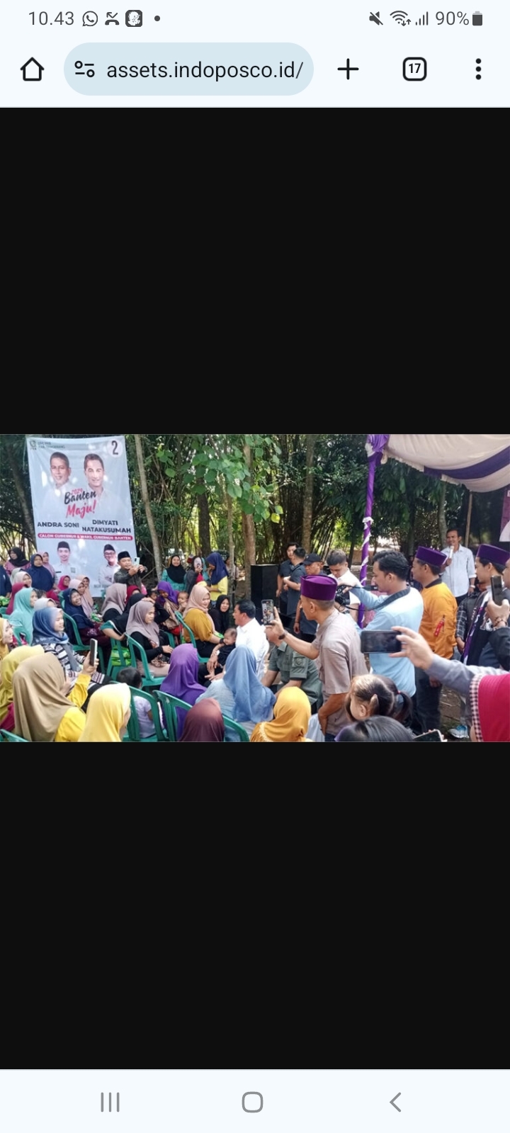 Paslon MADANI Dapat Dukungan dari Ratusan Warga Solear, Tokoh Ulama NU: Maesyal Sosok Pemimpin yang Dibutuhkan