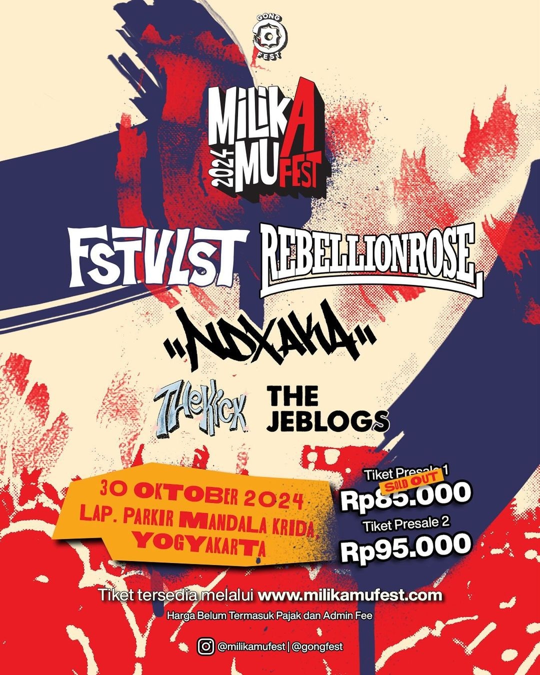 SIAP-SIAP! NDX AKA Bakal Goyang Lapangan Parkir Mandala Krida Yogyakarta, Harga Tiketnya Hanya Rp 95.000, Catat Tanggalnya