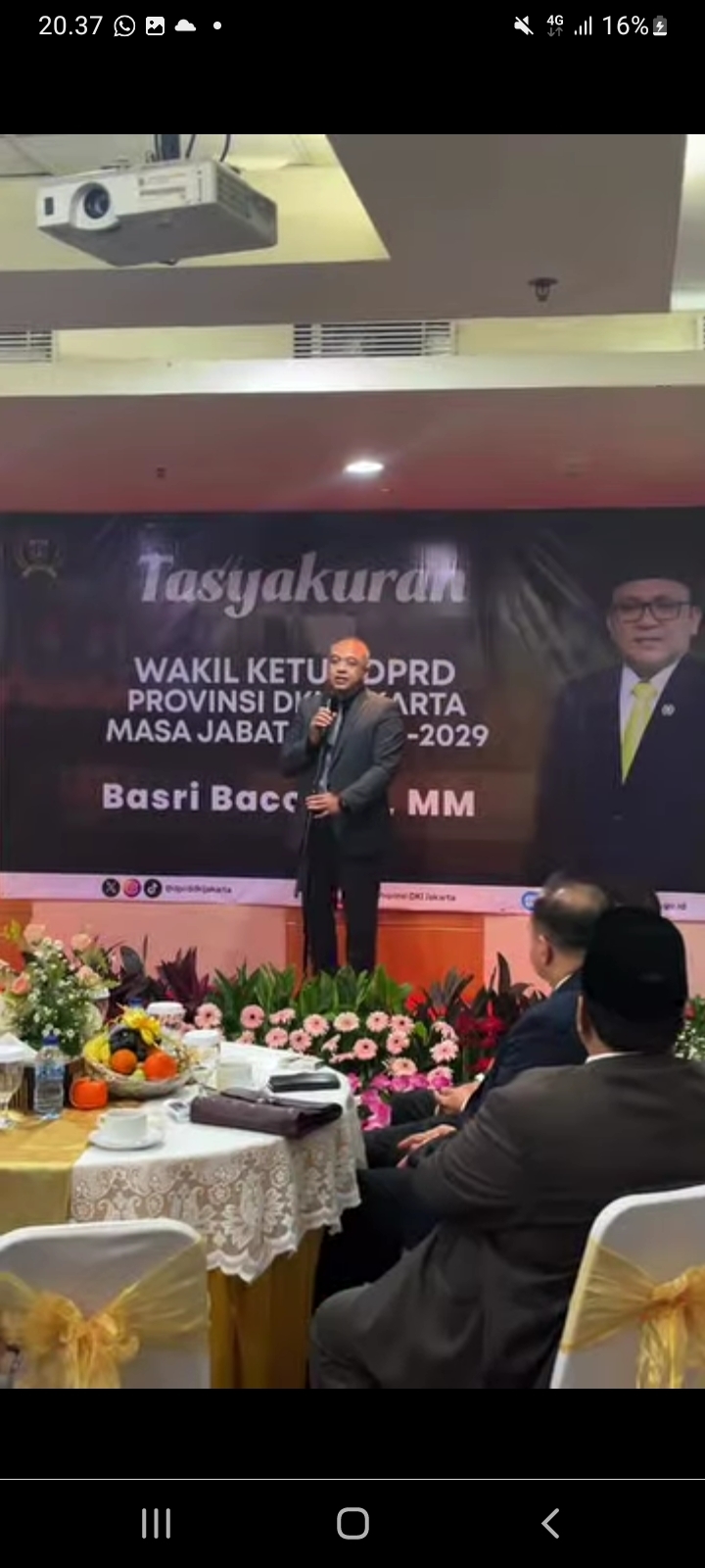 Dihadiri Ketua Golkar DKI Zaki Iskandar, Basri Baco Gelar Tasyakuran: Siap Kawal Program Kesejahteraan Warga