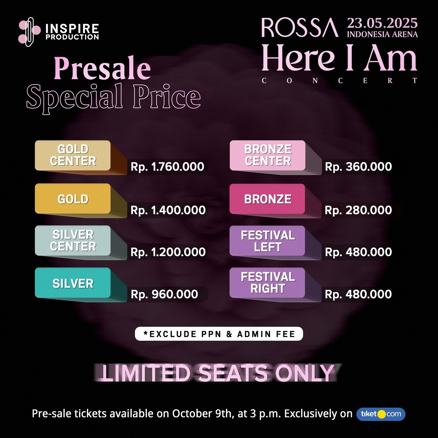 CATAT! Rossa Bakal Gelar Konser Spesial pada Mei 2025, Nantikan Presale Tiketnya pada 9 Oktober Lusa, Segini Harganya