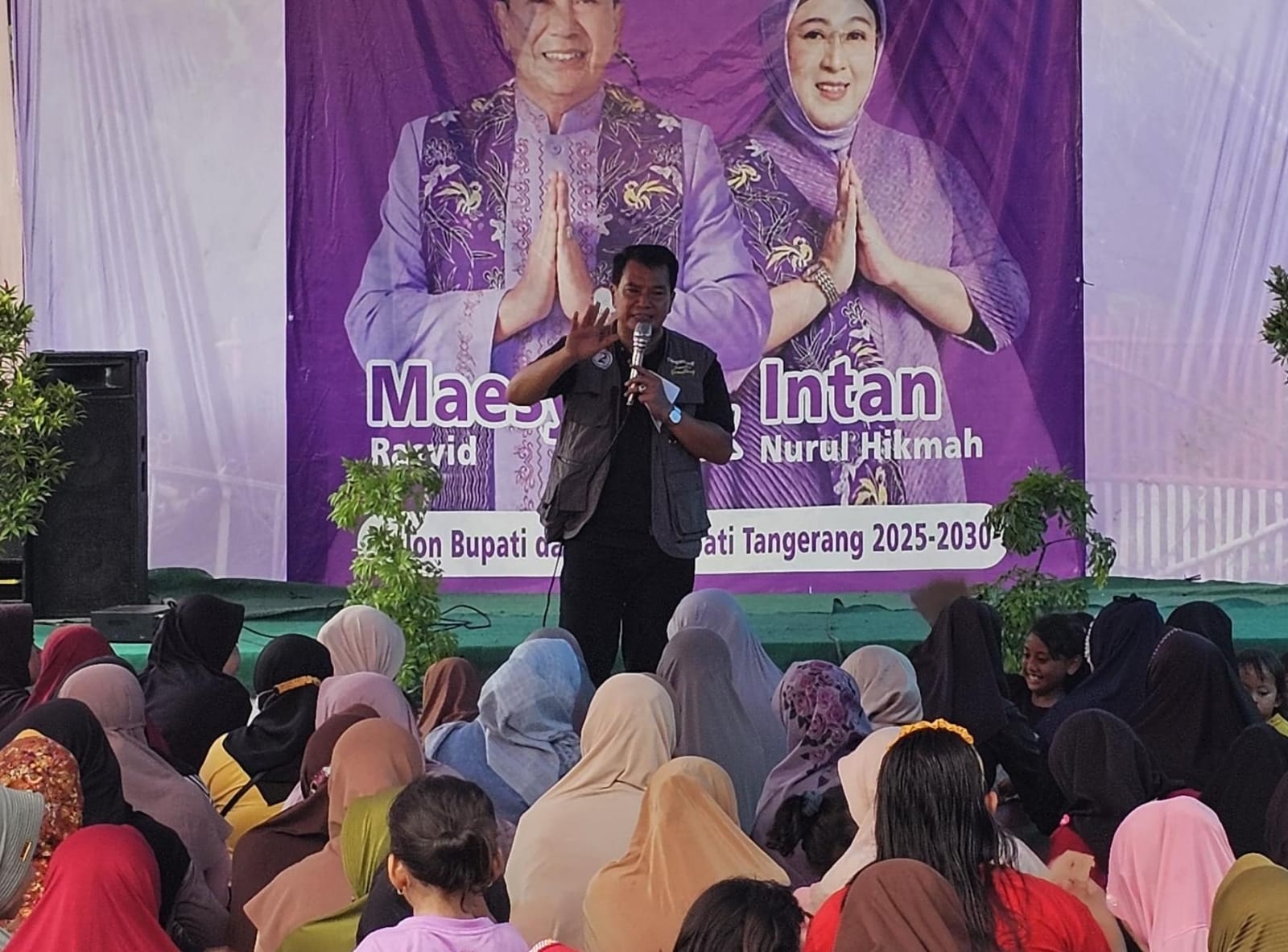 Maesyal Rasyid Sapa Ribuan Warga di 6 Titik Teluknaga, Warga: Sosok Maesyal Mudah Berbaur dengan Masyarakat