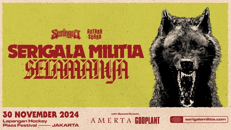 Serigala Militia Bersiap! Seringai Bakal Gelar Konser di Jakarta Bulan Depan, Catat Tanggal dan Harga Tiketnya