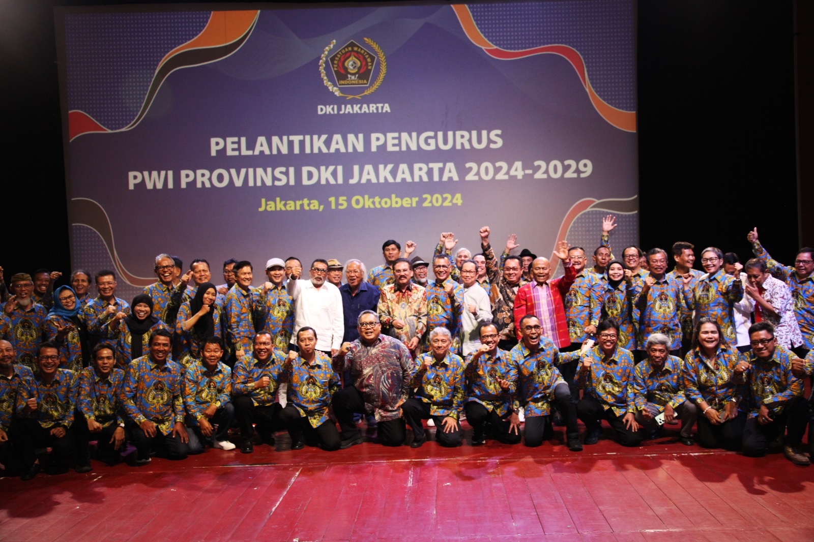 Pengurus PWI Jaya Periode 2024-2029 Resmi Dilantik, Berikut Struktur Lengkap dan Nama-Namanya