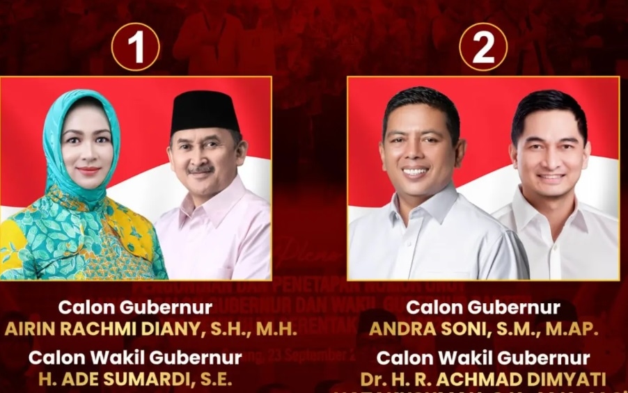 Debat Perdana Pilgub Banten Digelar Besok Malam, Airin Vs Andra Soni Akan Disiarkan Langsung di TV Mana?
