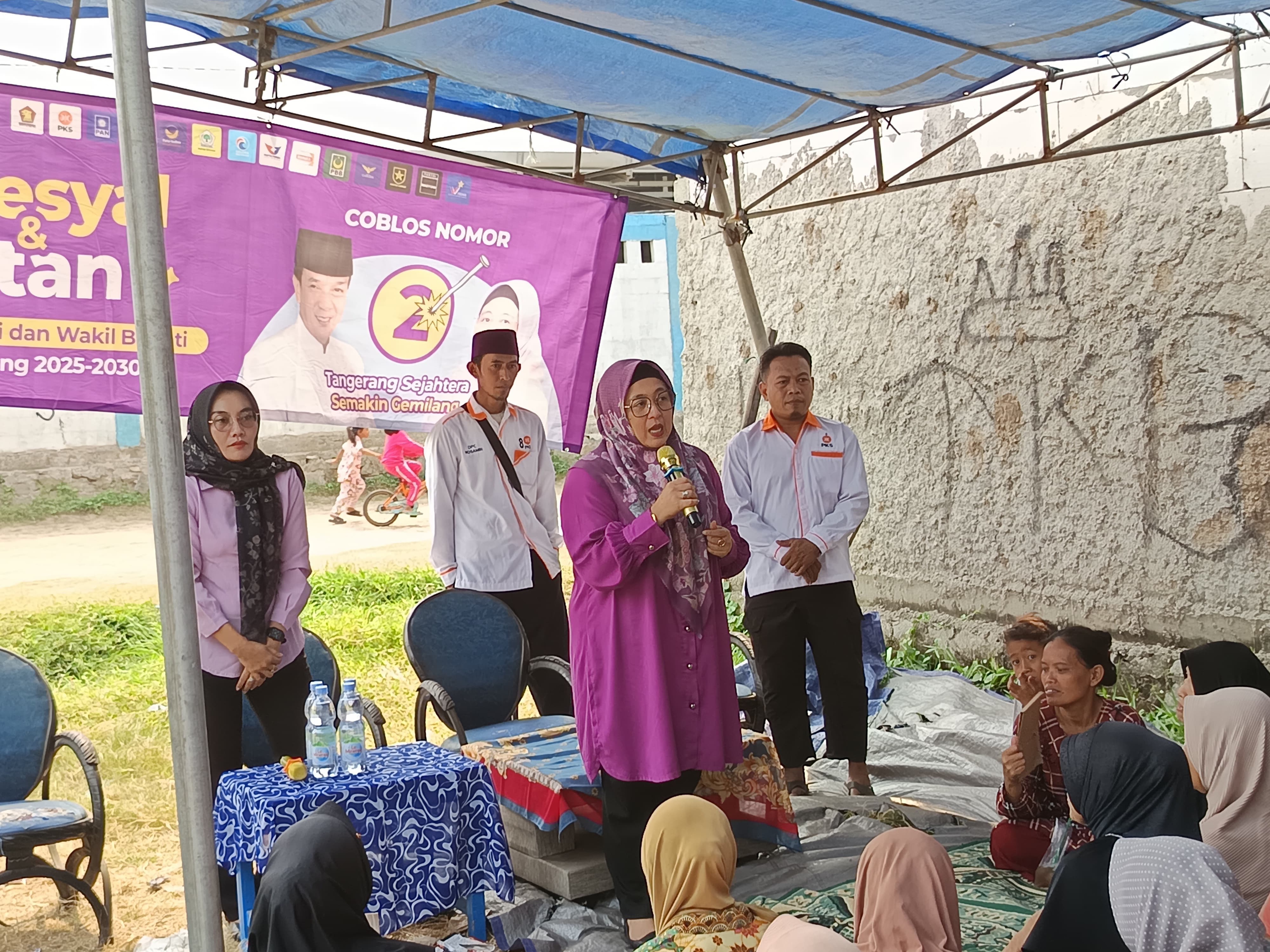 Tokoh Masyarakat Kosambi Barat Yakin Maesyal-Intan Bakal Atasi 3 Masalah Ini, Mulai dari Masalah Lingkungan hingga Jalan