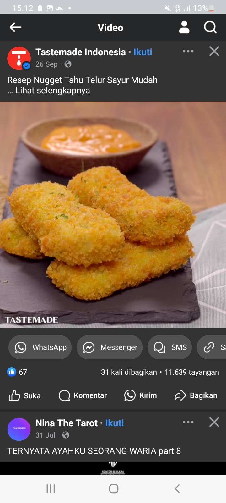Resep Nugget Tahu Telor Sayur, Solusi Cemilan Sehat dan Lezat untuk Si Kecil, Mudah Dibikin di Rumah