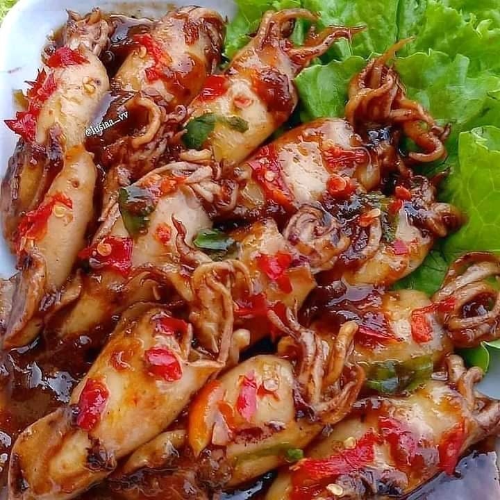 Resep Cumi Goreng Asem, Bumbunya Gampang Didapat, Bikin Lapar dan Sangat Menggoda