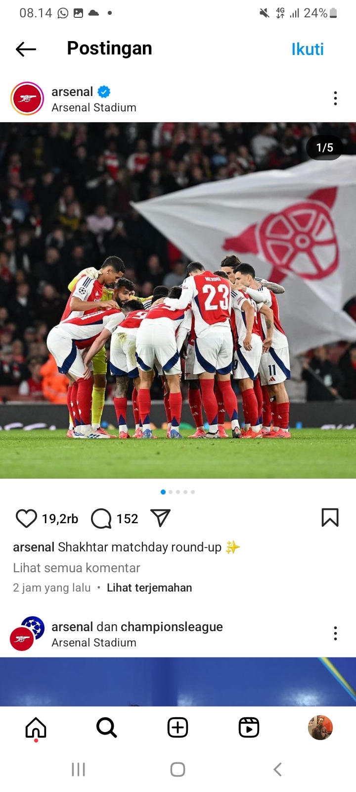 Skor Akhir Arsenal Vs Shakhtar Donetsk, Gol Bunuh Diri Jadi Modal Penting Lolos Penyisihan Grup Liga Champions