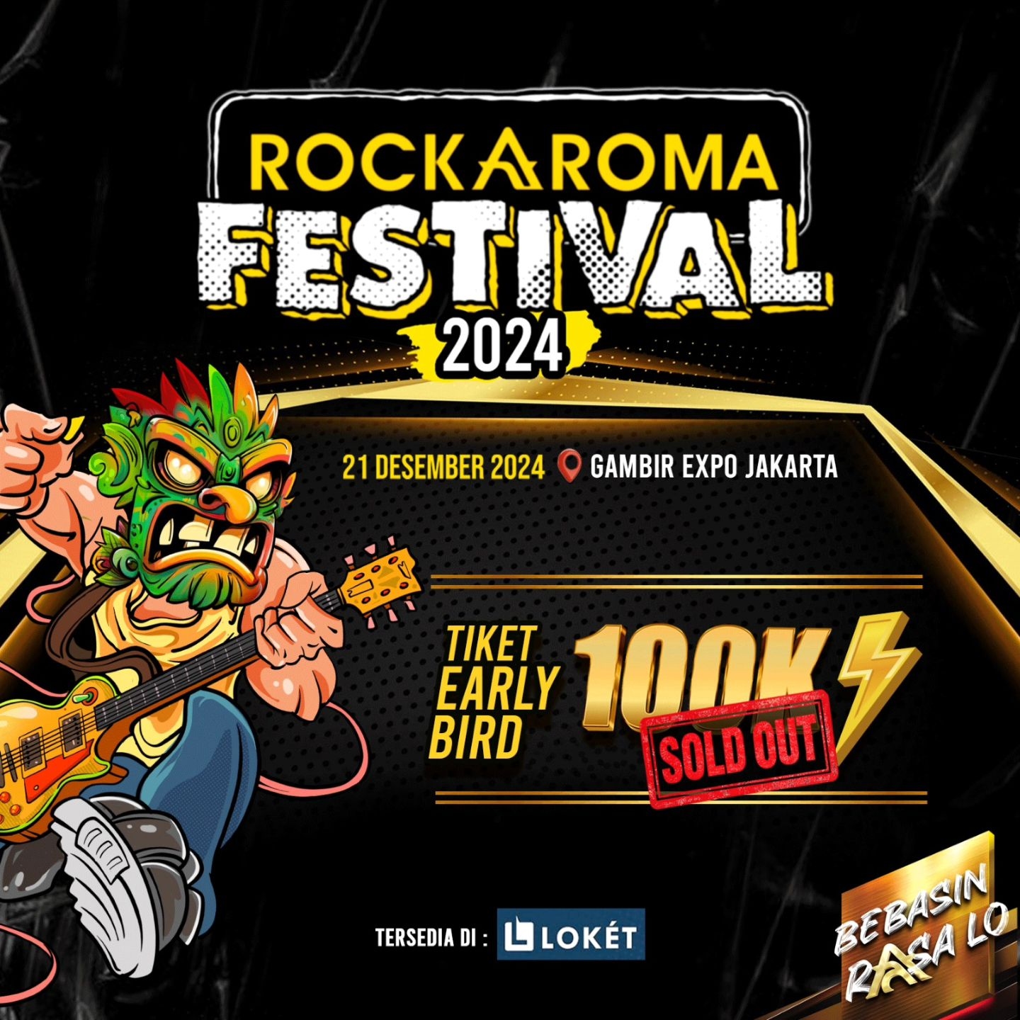 Penggemar Musik Rock Bersiaplah! Superman Is Dead, Threesixty, hingga Dead Squad Bakal Guncang Rockaroma Festival 2024 di Gambir Expo Kemayoran