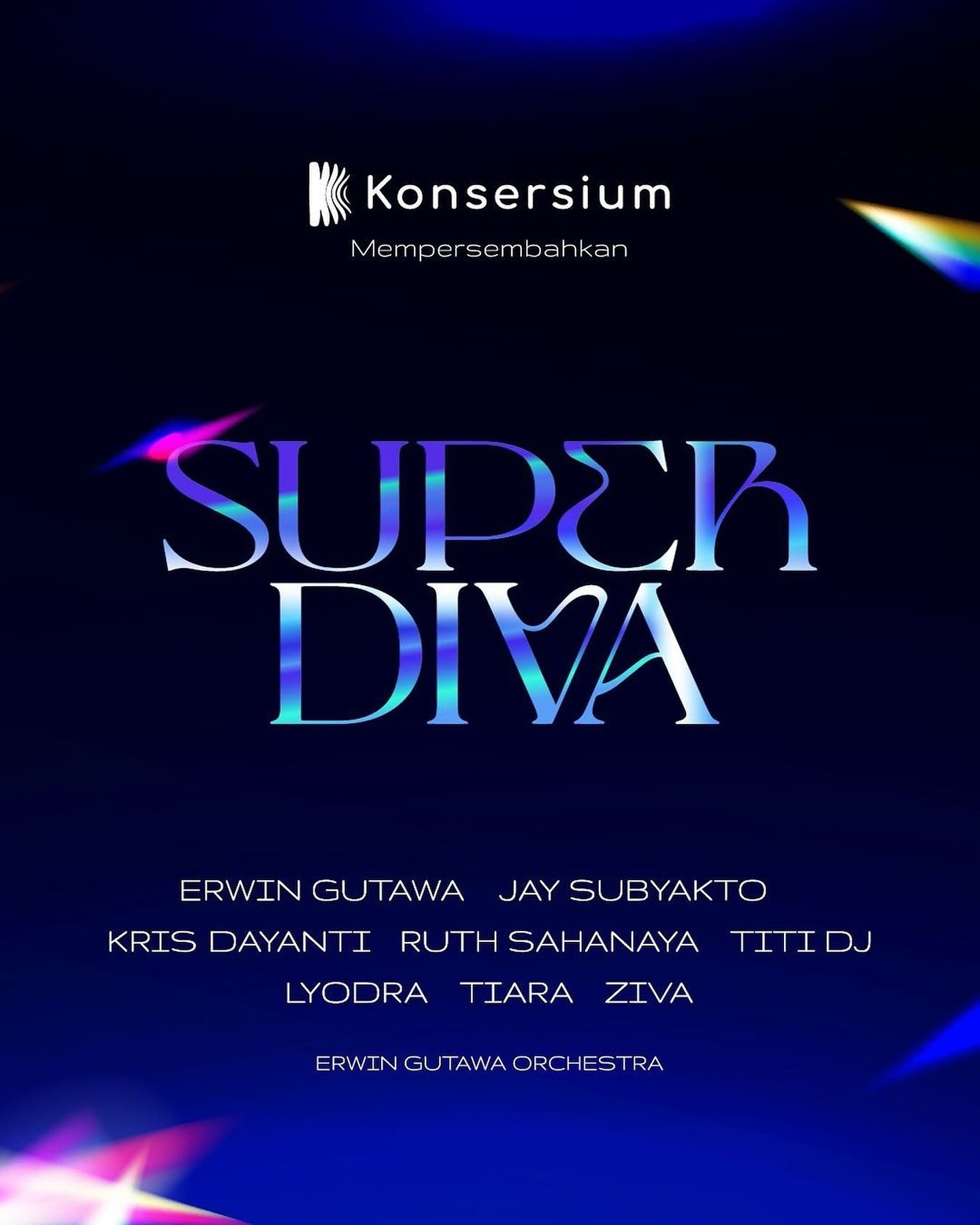 SIMAK! Konser Super Diva Menghadirkan Krisdayanti, Ruth Sahanaya, Titi DJ, Lyodra, Tiara Andini, dan Ziva Magnolya Ditunda hingga 17 Januari 2025
