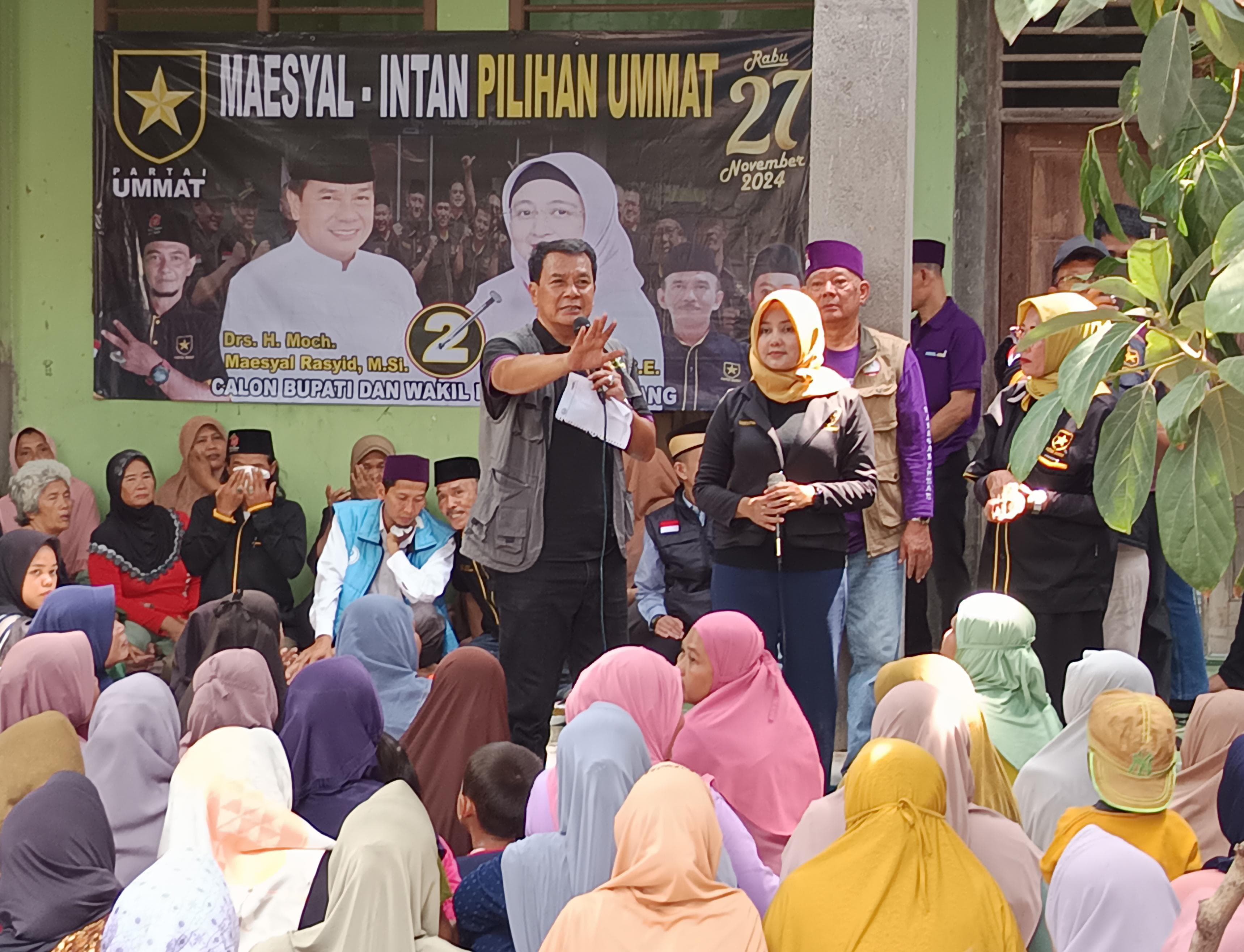 Kunjungi Desa Bonisari, Maesyal Rasyid Janji Lanjutkan Peningkatan Fasilitas dan Pelayanan RSUD Pakuhaji