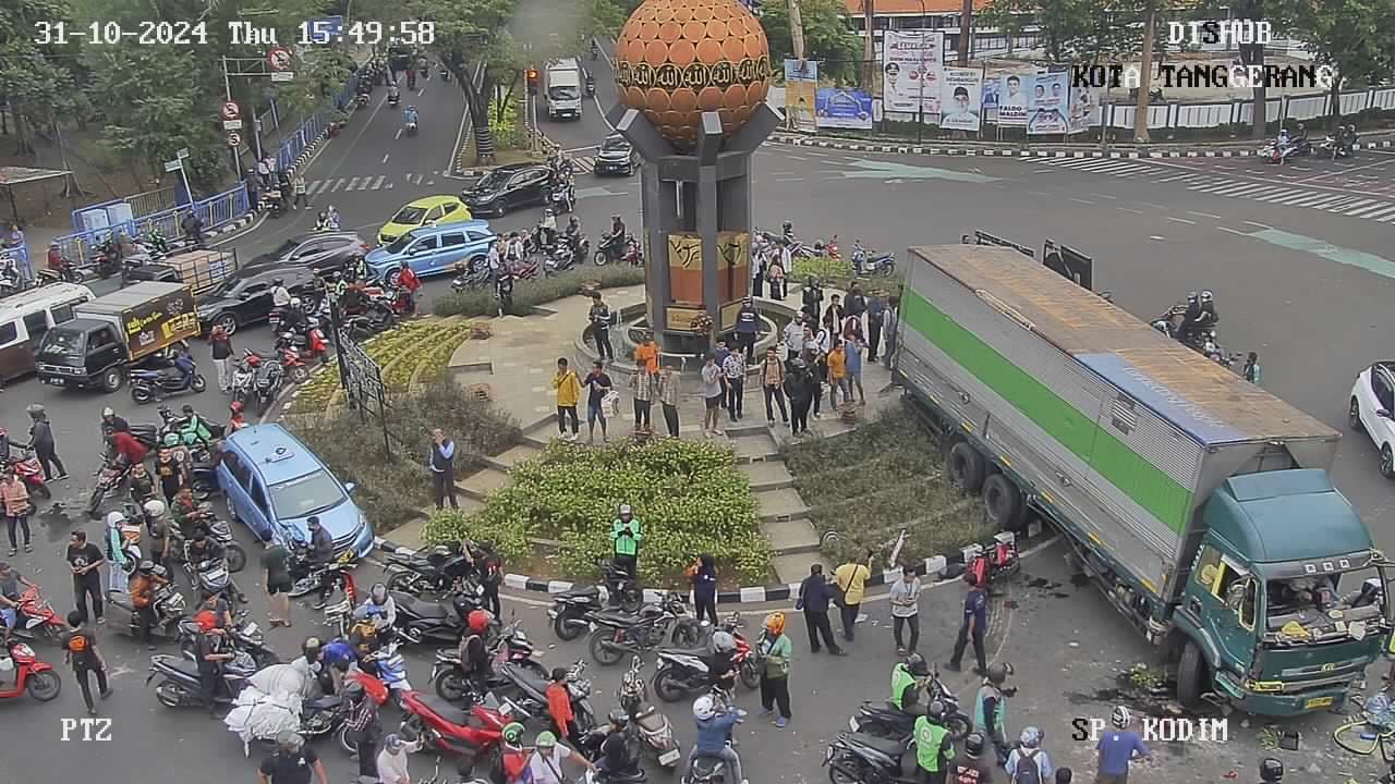 Usai Dihajar Massa, Polisi Ungkap Pelaku Supir Truk Kontainer di Tangerang Masih Ngigau