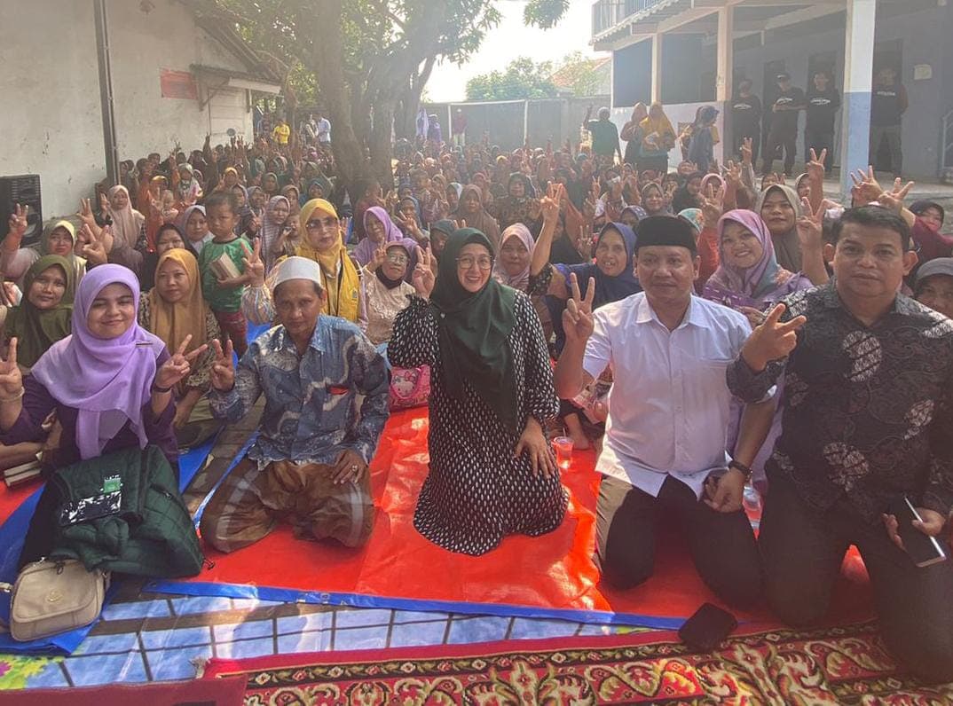 Keliling Temui Warga Pakuhaji, Intan Nurul Hikmah Tawarkan Program Kesehatan Gratis dan Janji Lanjutkan Program UHC