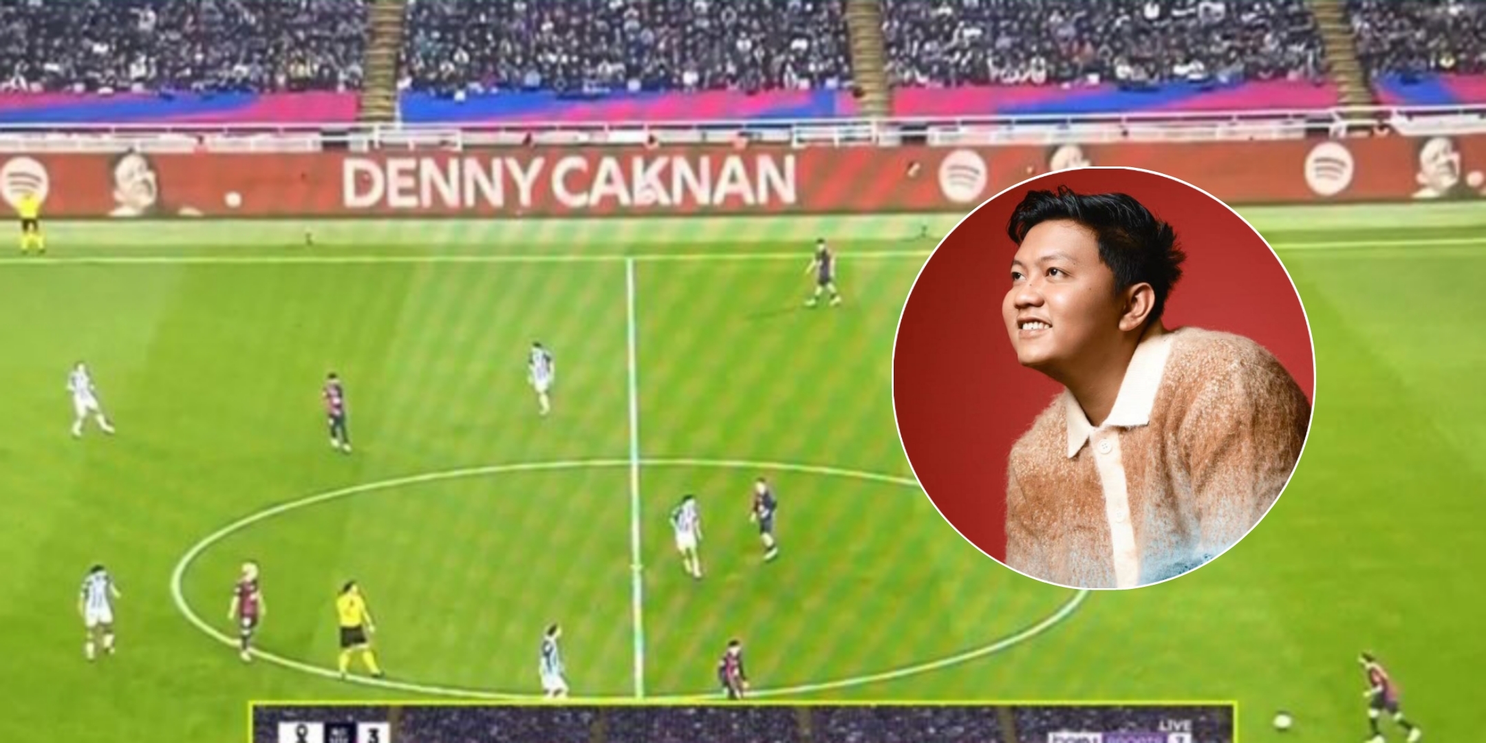 Viral! Nama Denny Caknan Muncul di Laga Barcelona vs Espanyol Kemarin, Denny Caknan: Kadang di Ngawi, Kadang di Barcelona!