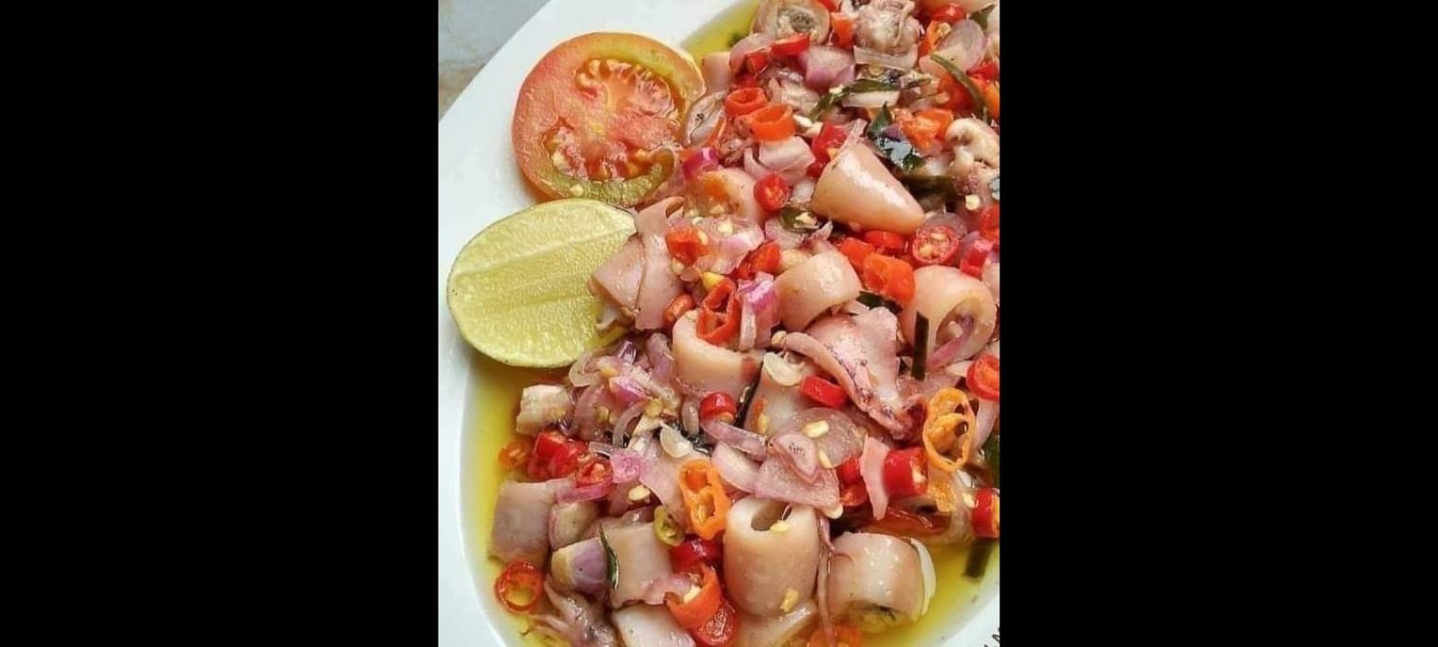 Resep Cumi Asin Sambal Matah, Menu Makan Siang Mudah, Sumpah Rasanya Enak Banget