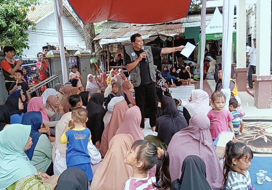 Sapa Warga Curug Sangereng, Maesyal Rasyid Paparkan Program Sekolah Gratis dan Peningkatan Layanan Kesehatan