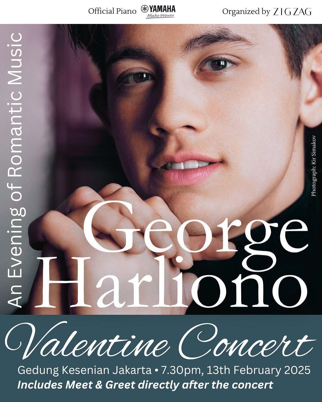 George Harliono Tambah Hari Konser di Jakarta, Penjualan Tiket Tambahan Dibuka Senin 18 November 2024