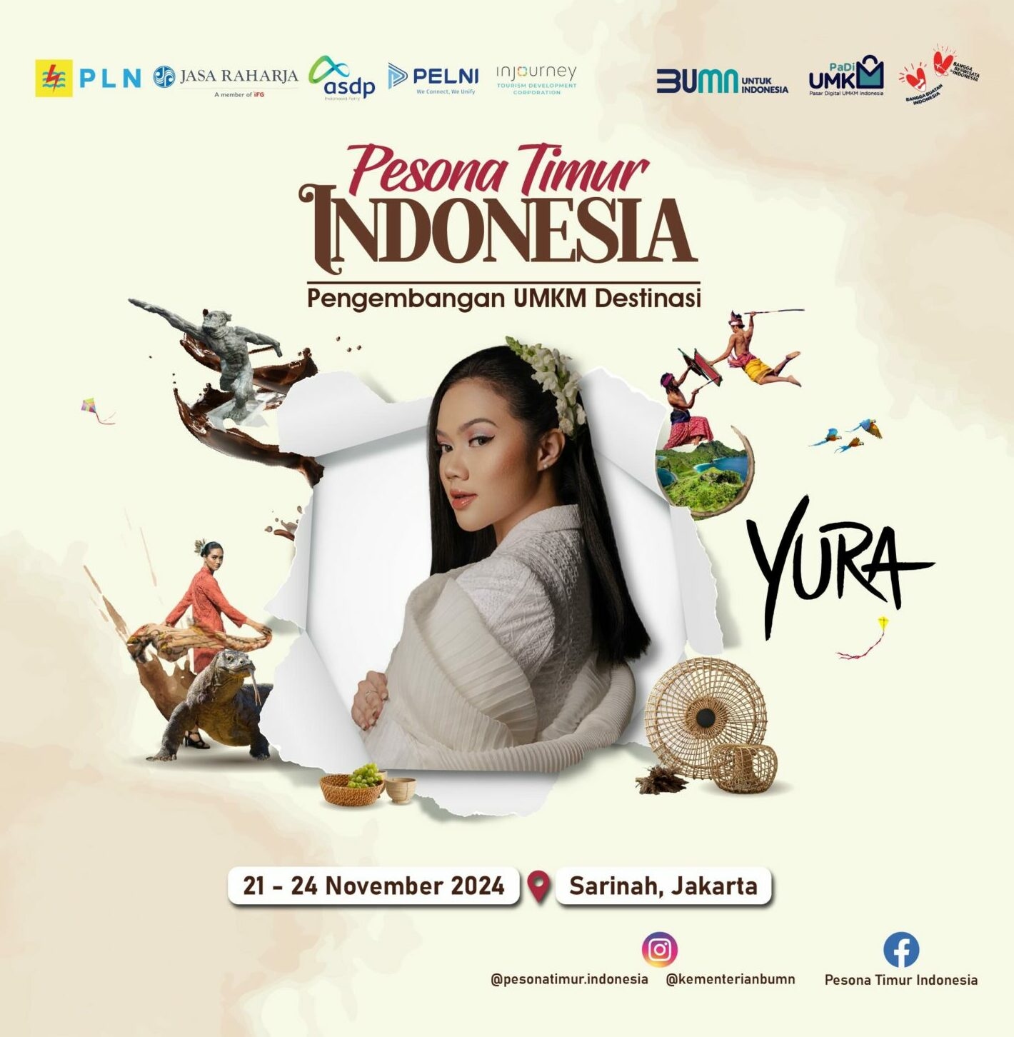 KONSER GRATIS! Yura Yunita Bakal Meriahkan Pesona Timur Indonesia di Sarinah Jakarta Akhir Pekan ini, Berikut Rangkaian Acaranya