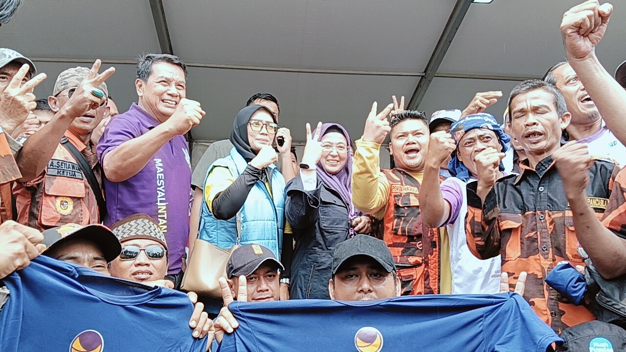 Berbalik Arah Dukungan, Ini Alasan Anggota Pemuda Pancasila Tigaraksa Pilih Maesyal-Intan dan Yakin Menang