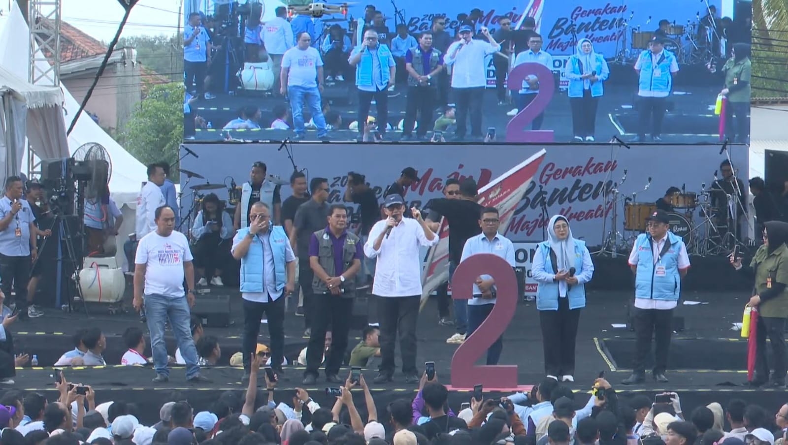 Dukung Maesyal-Intan Pimpin KabupatenTangerang, Mantan Gubernur Banten Wahidin Sebut Keduanya Anti Korupsi
