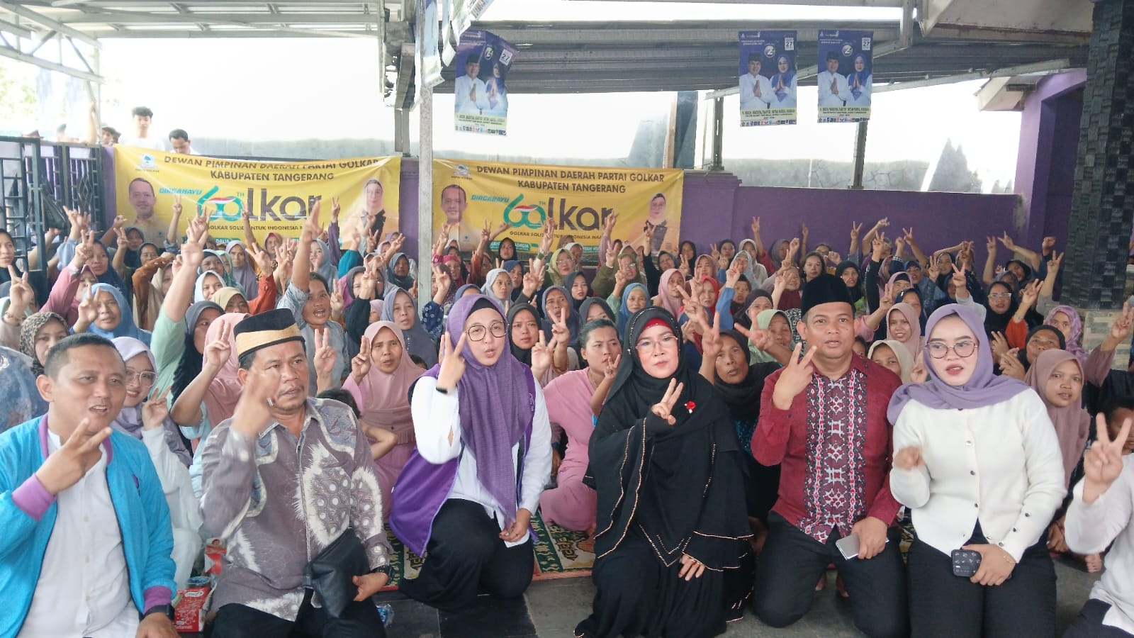 Intan Nurul Hikmah Kampanye Terakhir ke Matagara, Ratusan Warga Dapil I Solid Dukung Maesyal-Intan