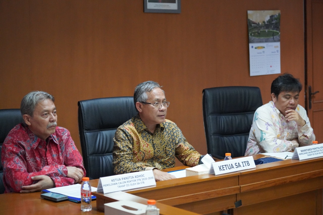 Tiga Profesor Berebut Kursi Rektor ITB Periode 2025-2030, Berikut Profil Masing-masing Kandidat, Kalian Jagokan Siapa?