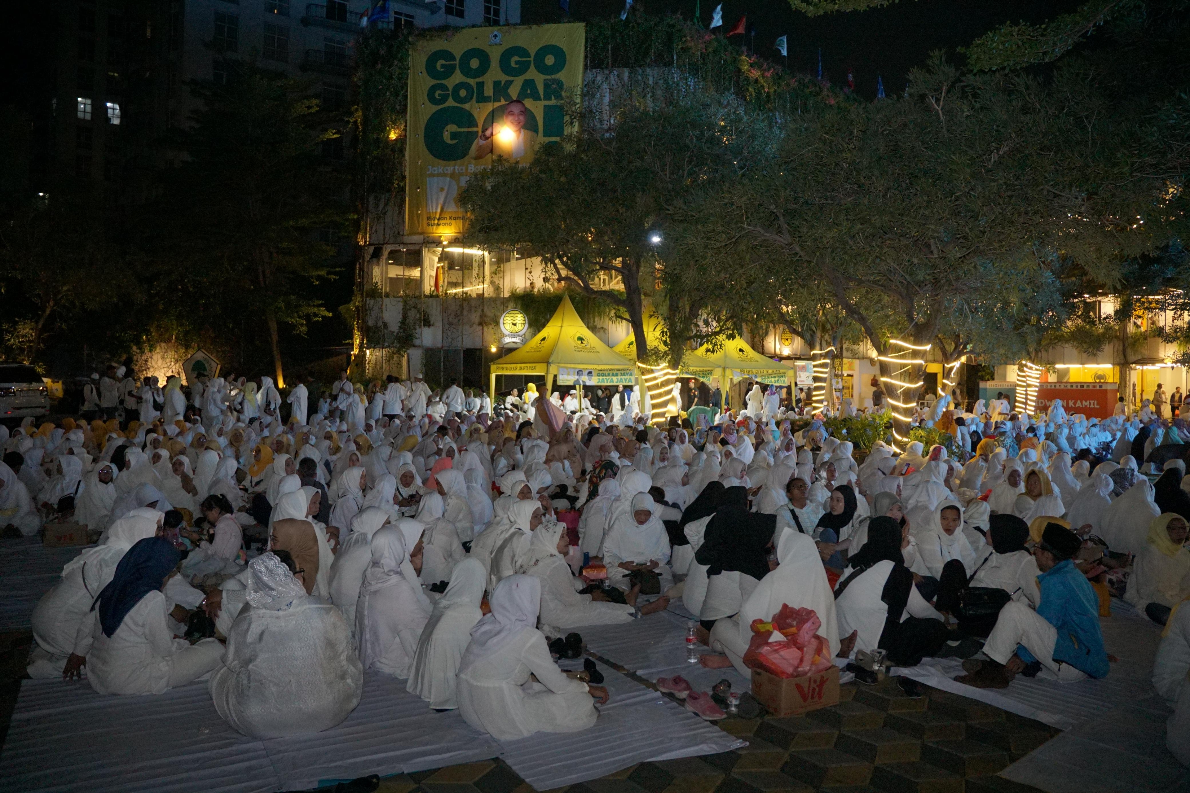 Masa Tenang, Ribuan Kader KIM Plus Hadiri Kegiatan Doa Bersama untuk Kemenangan RIDO