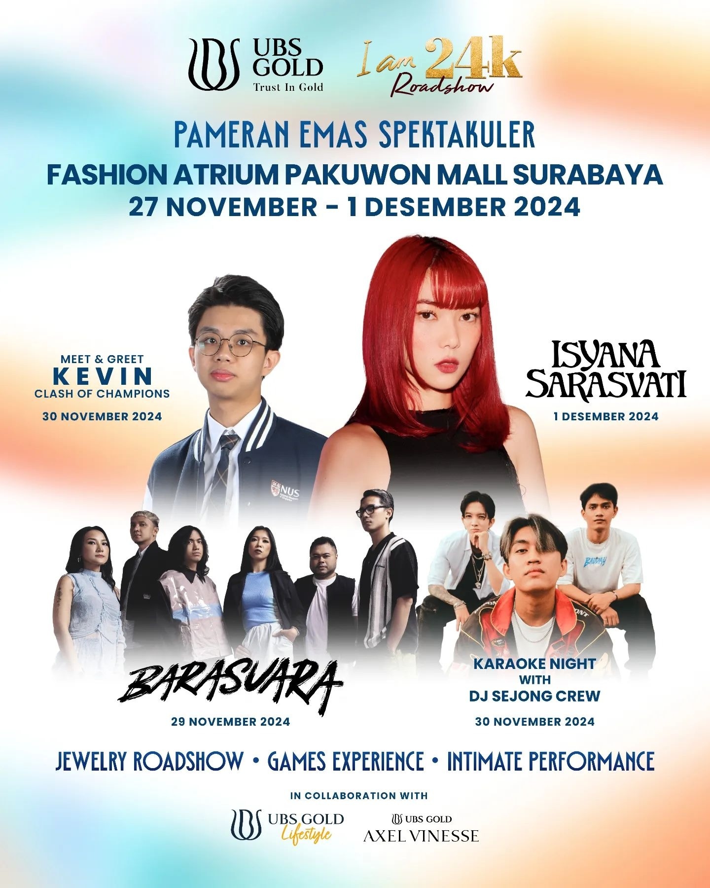 Warga Surabaya Merapat! Isyana Sarasvati, Barasuara, hingga DJ Sejong Crew Bakal Meriahkan IAM24K Fest 2024, Cek Lokasinya di Sini