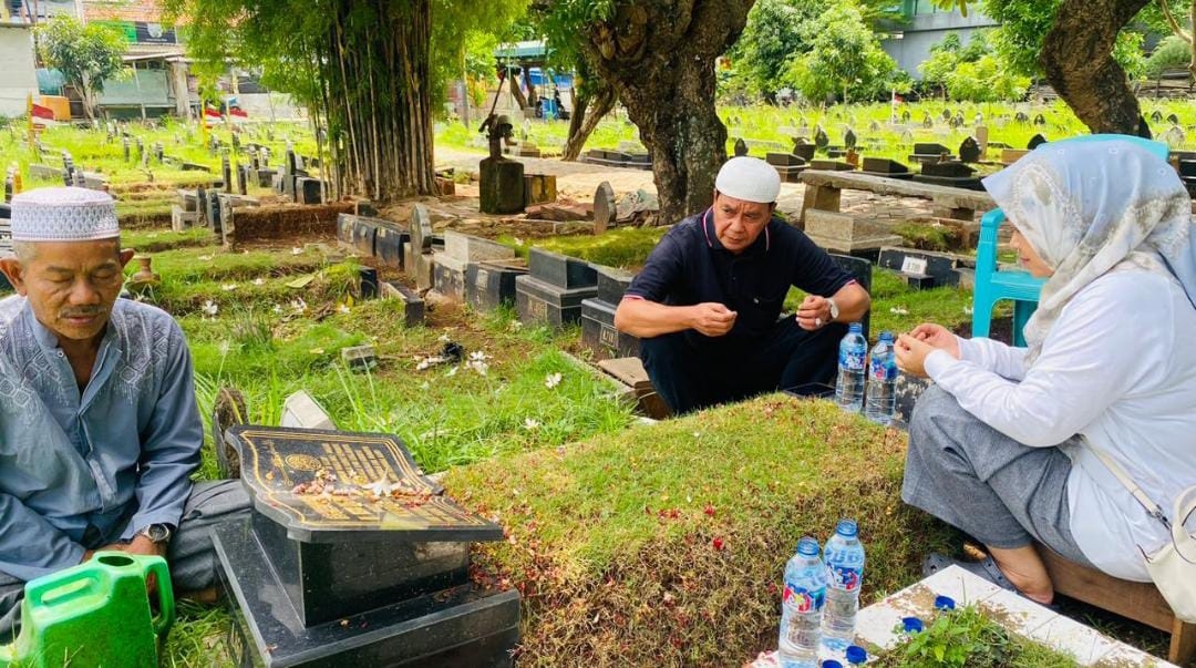 Masa Tenang Pilkada, Maesyal-Intan Doa Bersama 40 Hari Kepergian Ismet Iskandar