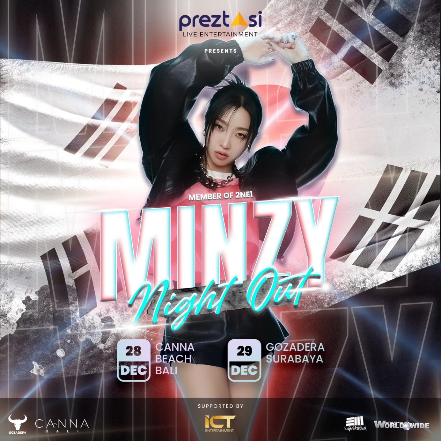 YUK! Sambut Akhir Tahun 2024 dengan Konser Minzy Eks 2NE1 di Surabaya, Tiket Mulai Rp 1 Juta, Cek Lokasinya di Sini