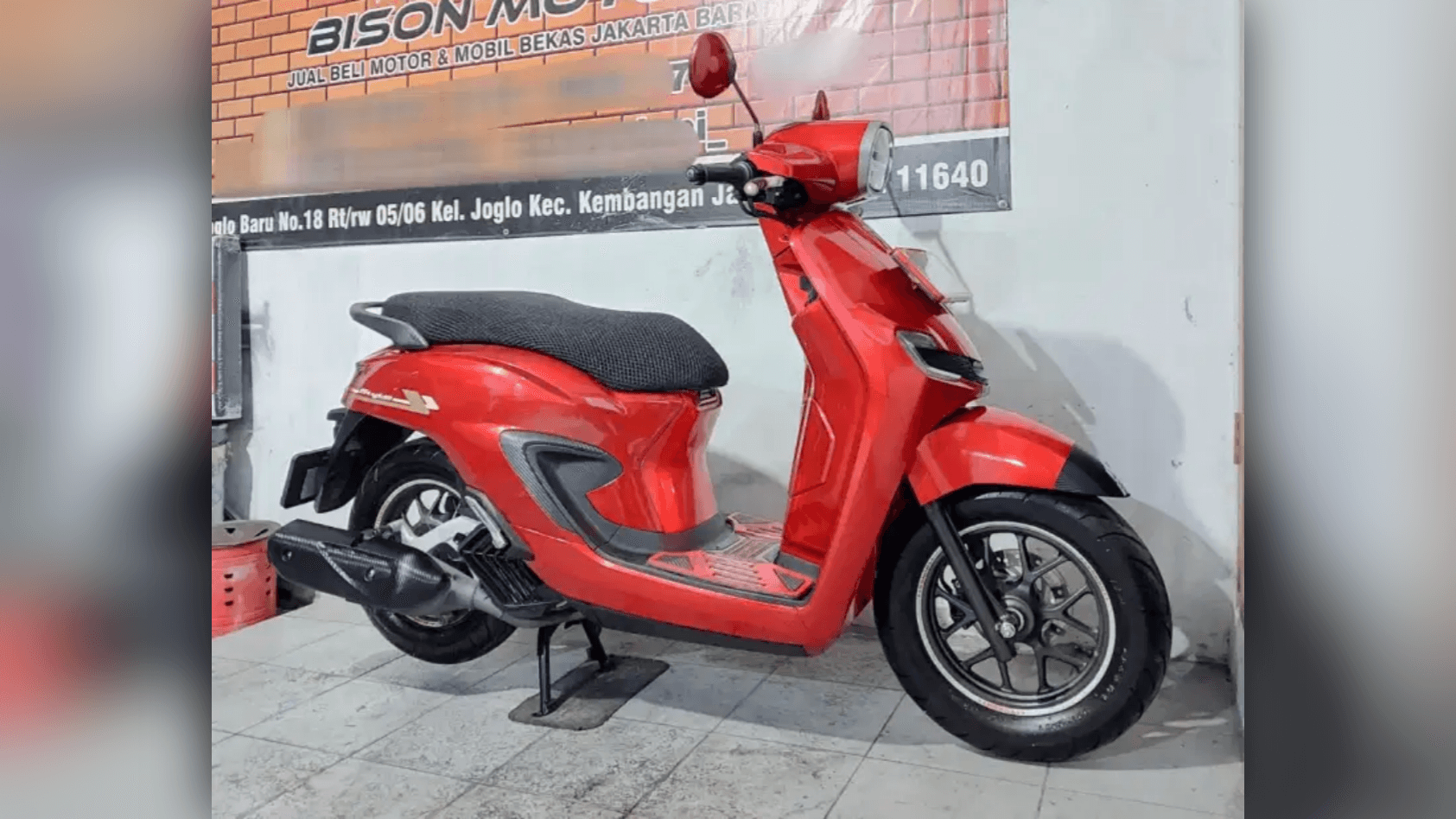 Desainya Sporty Mirip Vespa Matic, Honda Stylo 160 2024 Udah Ada Bekasnya, Harganya Lebih Murah Tapi Rasa Motor Baru!