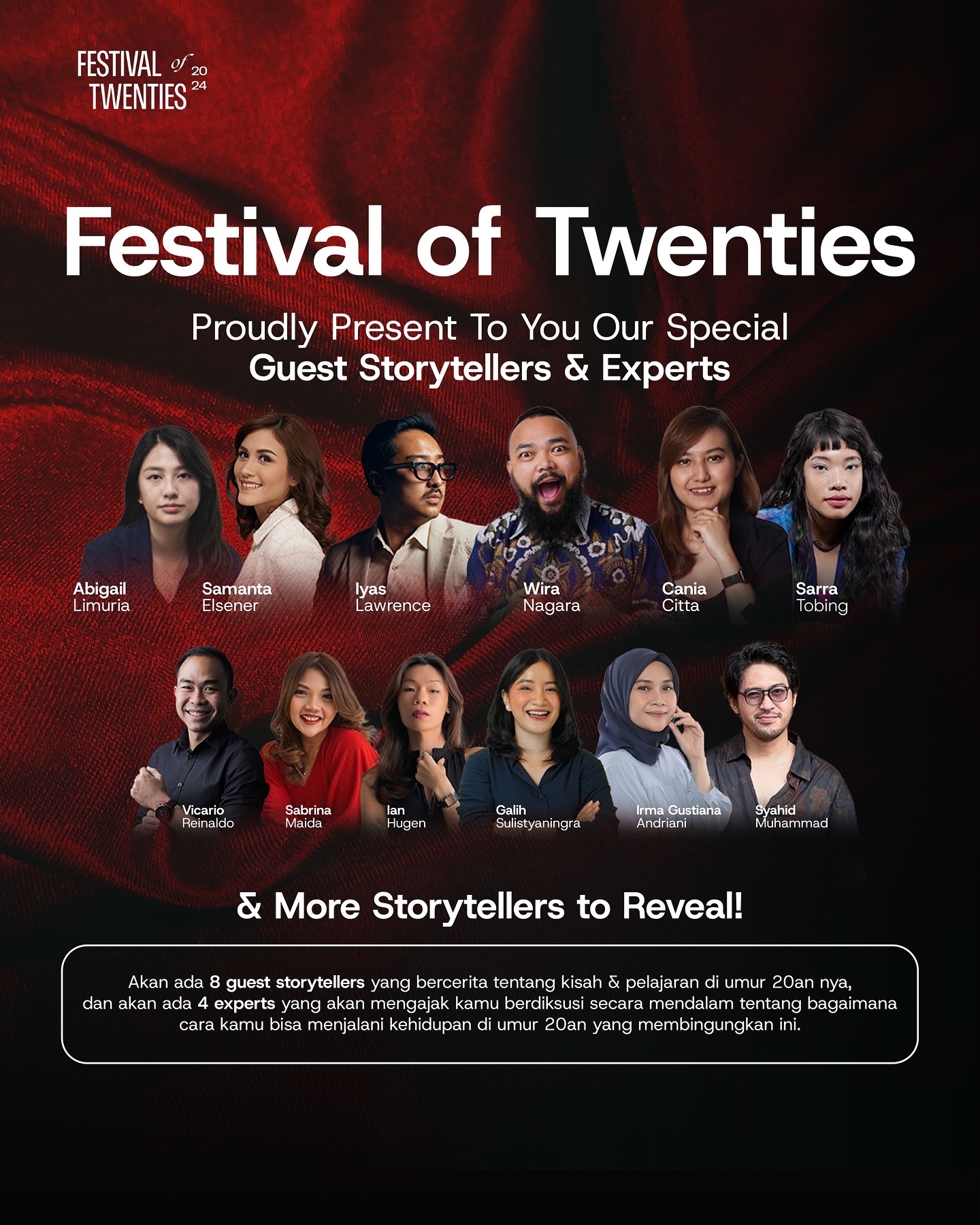 Gen Z Merapat! Festival of Twenties Bakal Digelar di Ciputra Artpreneur 21 Desember, Tiket Presale 2 Dijual Mulai Hari Ini, Berikut Rangkaian Acaranya