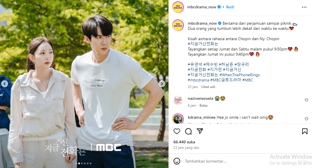 SPOILER ALERT! Bocoran Drama When the Phone Rings Episode 5 Tayang Malam Ini, Aksi Baek Sa Eon Tebar Pesona Bikin Hong Hee Joo Senyum-senyum