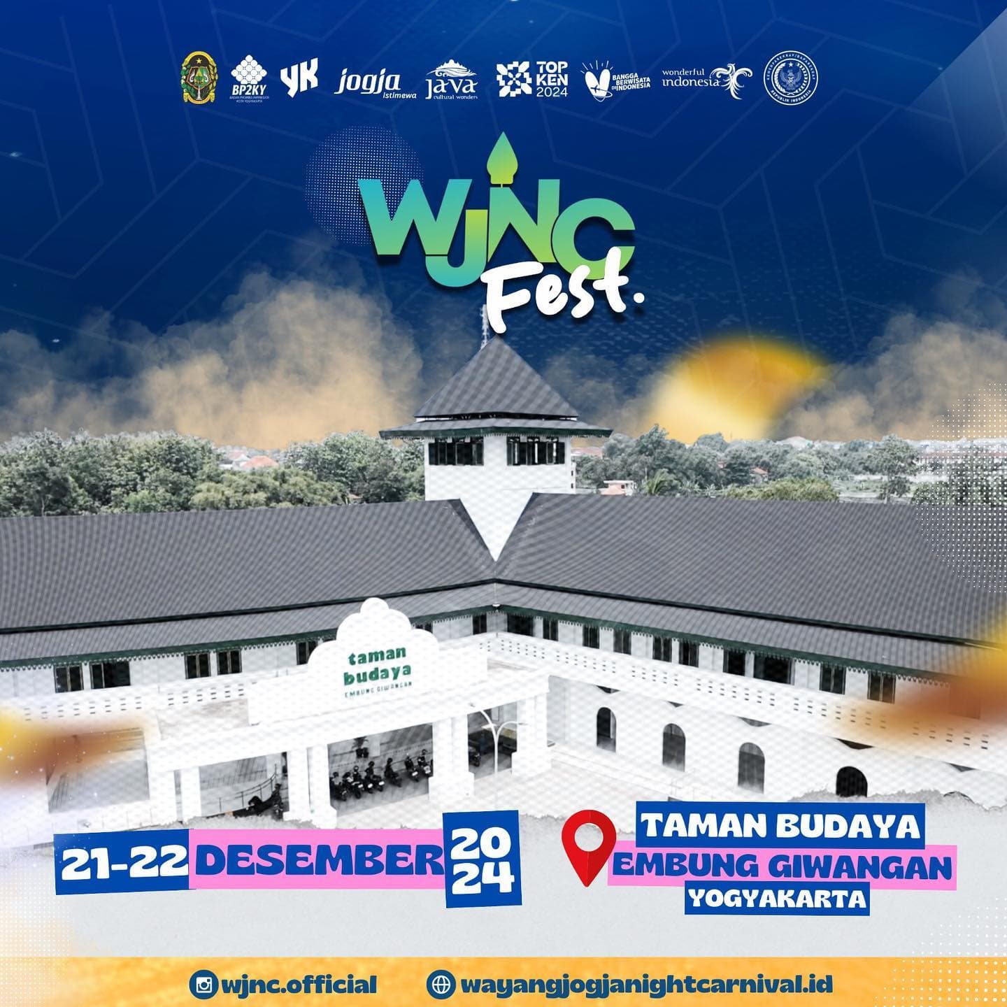Hiburan Gratis Akhir Pekan Ini di Jogja, WJNC Fest 2024 Menampilkan Ngatmombilung dan Tami Aulia hingga Band Pelajar, Berikut Rangkaian Acaranya