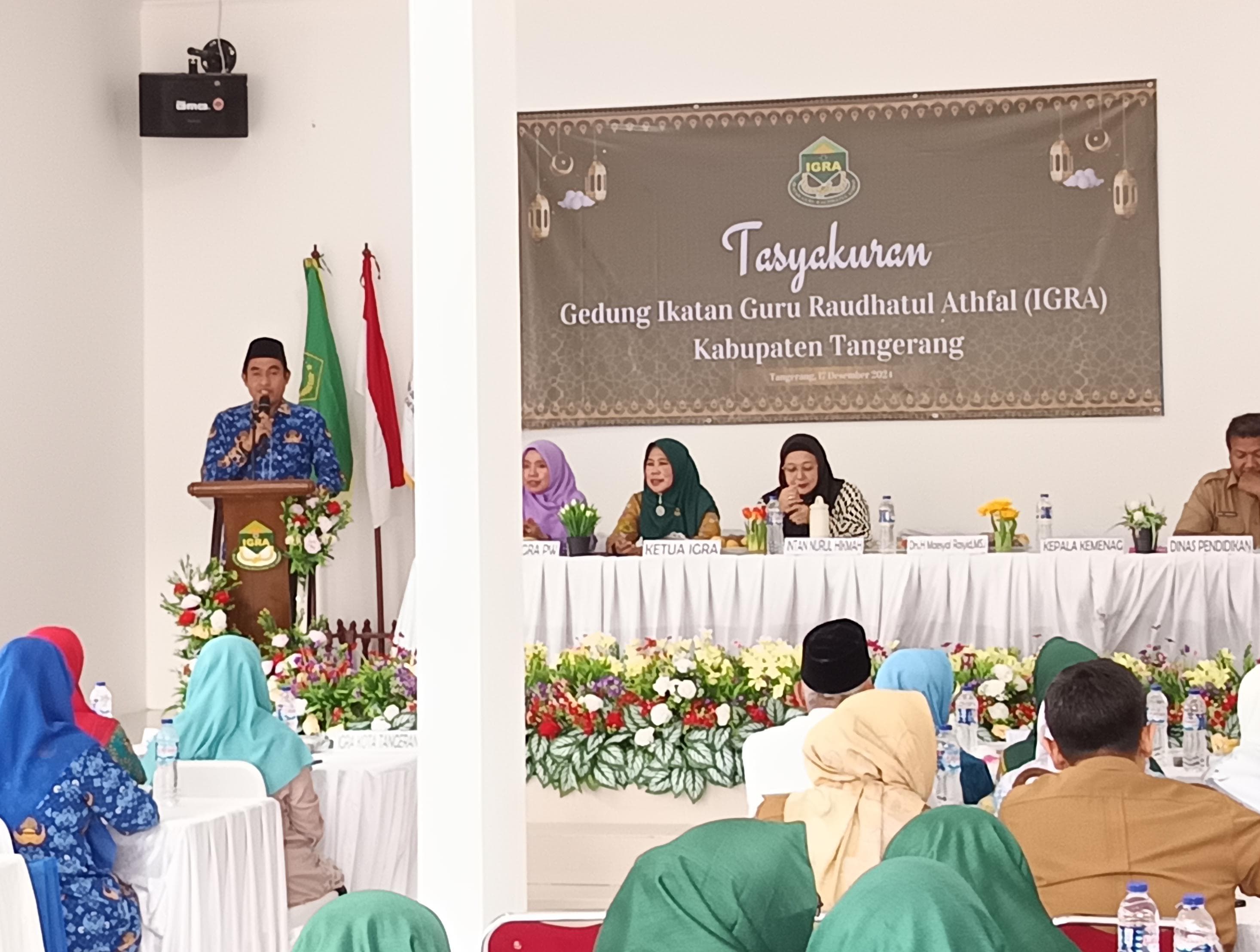 Harapan Kementrian Agama Kabupaten Tangerang ke Wakil Bupati Tangerang Terpilih Intan Nurul Hikmah