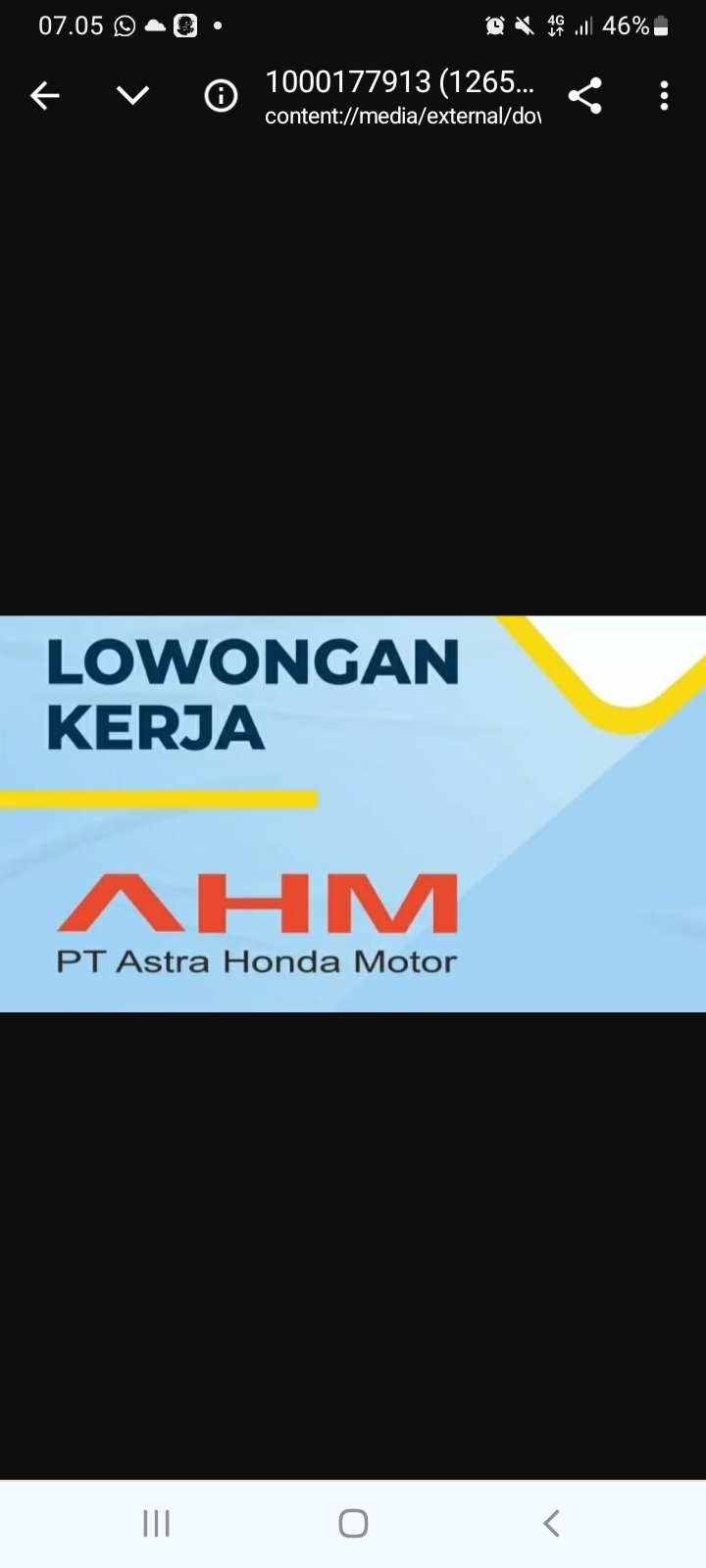 Peluang Bagus Lowongan Kerja Astra Honda Motor, Cek Info Posisi dan Penempatannya di Sini