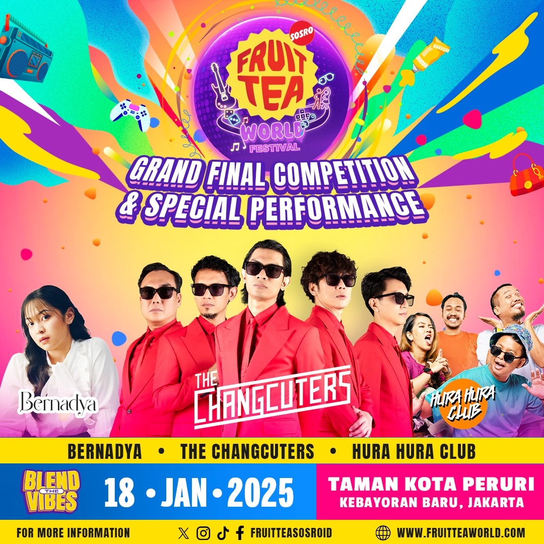 JANGAN LUPA! Siang Ini Konser Bernadya Bareng The Changcuters di Jakaarta Selatan