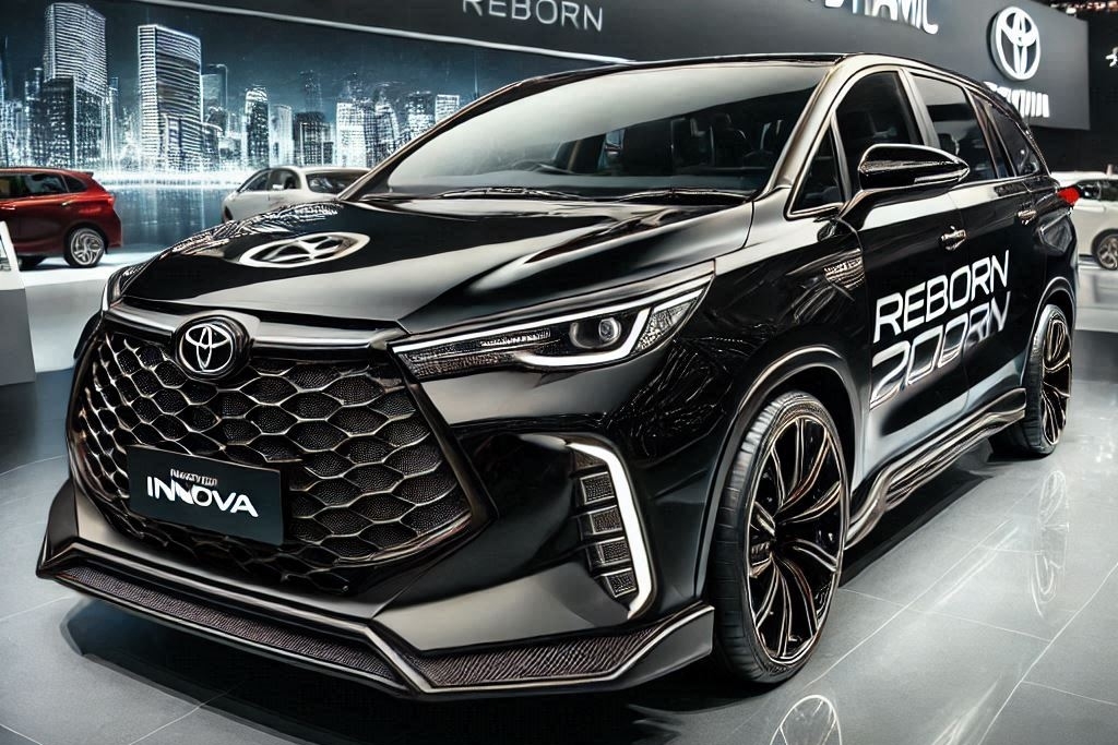 Memancarkan Aura Sporty yang Futuristik, Toyota Kijang Innova Reborn 2025 Hadirkan Pembaruan pada Desain dan Fitur