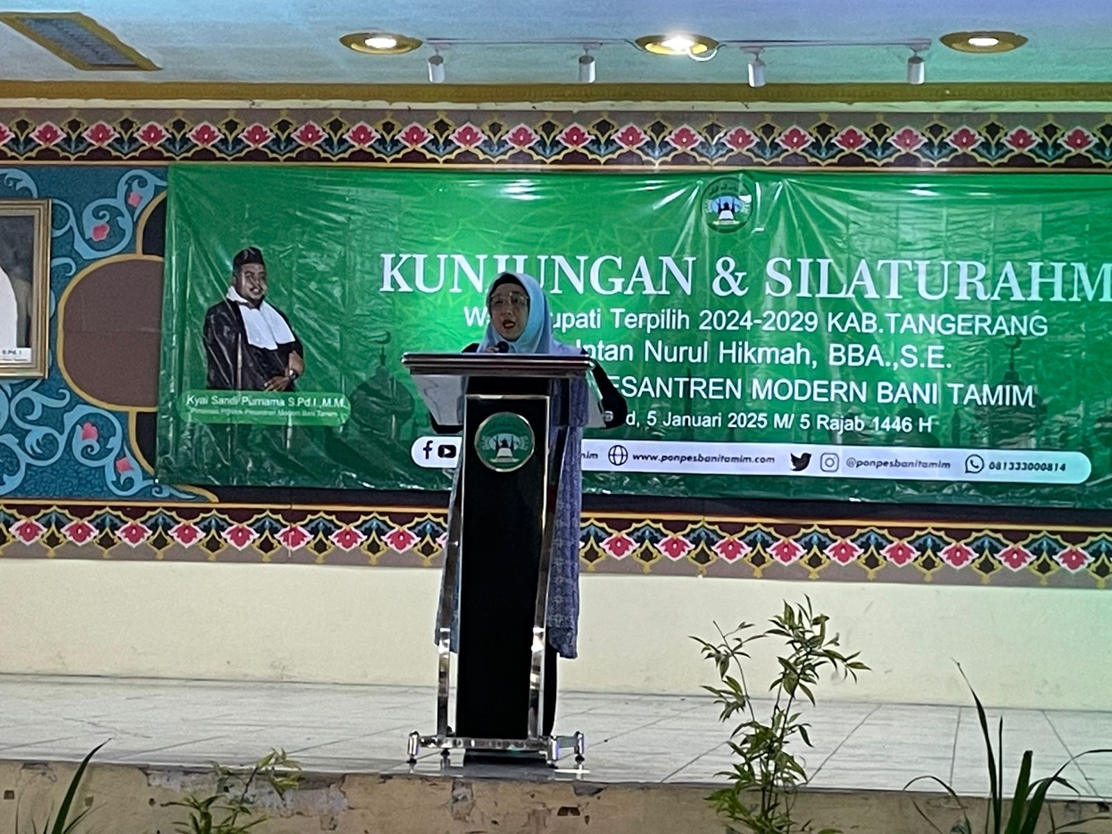 Tak Hanya Sanitren, Intan Nurul Hikmah Akan Beri Bantuan Sarana dan Prasarana untuk Pesantren di Kabupaten Tangerang